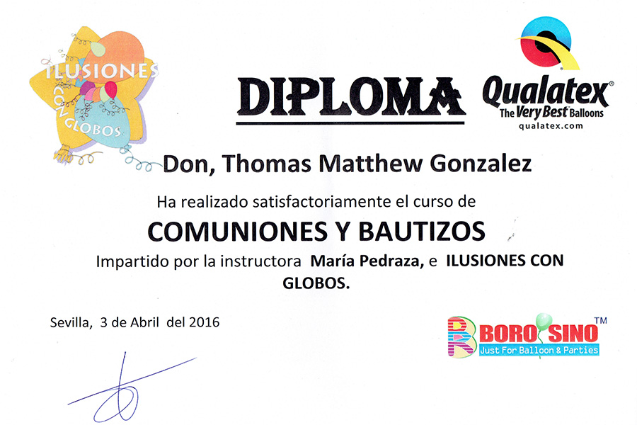 Thomas Gonzalez - Communion and baptism course